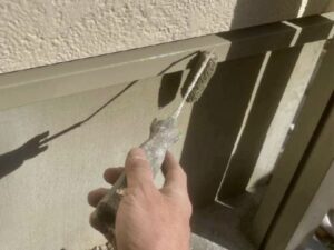 水切り板金の塗装工事